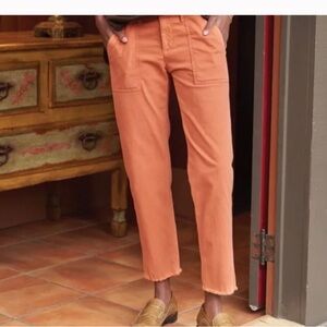 Frank and Eileen Blackrock Utility rust Orange Pants Sz 10